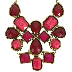 Hannah Collection‎ Gold Tone Necklace Earrings Set